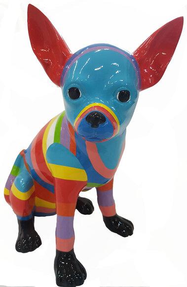 Figur Moderne Figuren Dekoration Designer Hund Statue Garten Skulptur Skulpturen