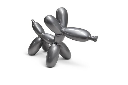 Hund Balon Figur Statue Skulptur Figuren Modern Skulpturen Dekoration Statue Sofort