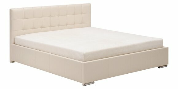 Designer Polster Doppelbett Betten Bett Schlafzimmer Ehebett Lederbett Neu