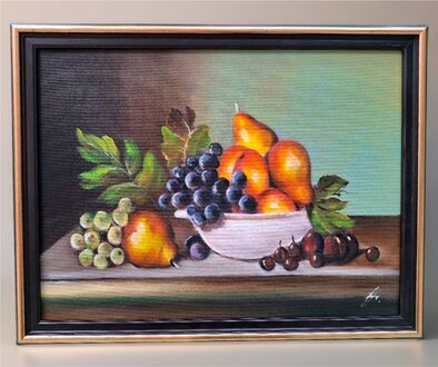 Ein handgemaltes abstraktes Ölgemälde auf Leinwand – jedes Werk ist ein echtes Unikat Sofort