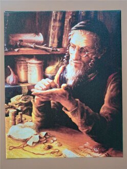 Ein einzigartiges abstraktes Ölgemälde auf Leinwand, sorgfältig von Hand gefertigt Sofort