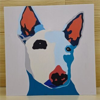 Modernes Ölgemälde in Handarbeit auf strapazierfähiger Canvas-Leinwand Sofort