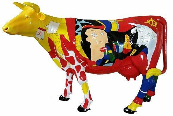 Abstrakte XXL 210 cm Figur Statue Design Skulptur Dekoration Außen