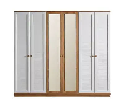 Kleiderschrank Schlafzimmer Schranke Glas Einrichtung Luxus Modernes Design