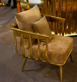 Design Sessel Metall Lounge Club Neu Garnitur Stuhl Stühle Relax Gruppe