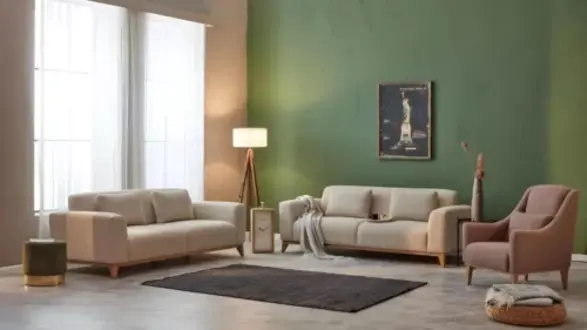 Sofagarnitur 3+3+1 Sitzer Wohnzimmer Polstermöbel Luxus Modern Einrichtung