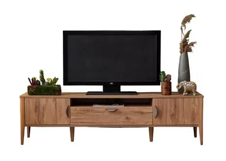 Medienkonsole Lowboard TV Tisch Sideboard Mediencenter Konsole Entertainment rtv