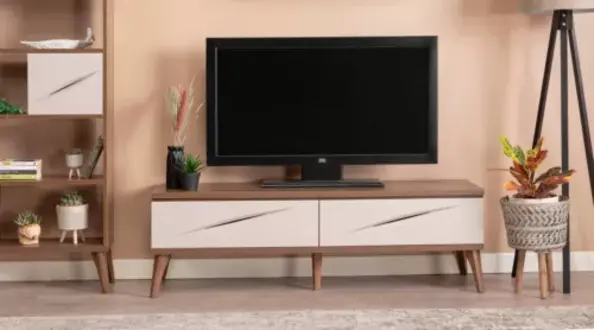 Lowboard TV Tisch Medienkonsole Sideboard Mediencenter Konsole Entertainment rtv