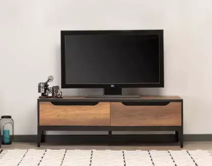 Lowboard Entertainment Konsole TV Tisch Medienkonsole Sideboard Mediencenter