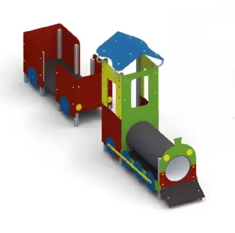 Spielplatz Piratenboot Spielhäuschen Balancierbalken Bewegungsfläche Spielnetz