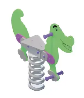 Schaukelwippe Wippgerät Wippe Schwingwippe Kinderwippe Spielplatz Wippen Kroko