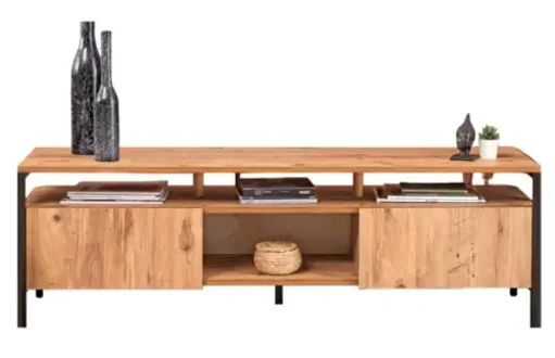 Medienkonsole Lowboard TV Tisch Mediencenter Konsole Entertainment rtv Sideboard