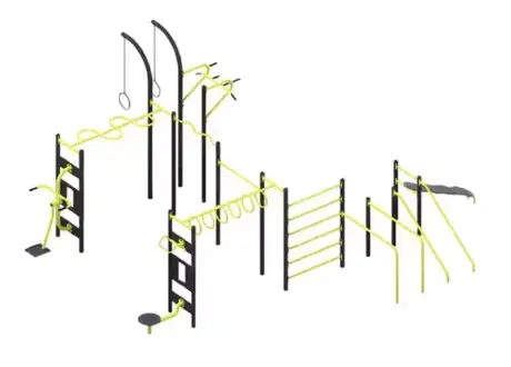 Straßenfitnessstationen Straßensportgeräte Trainingsgeräte Klimmzugstangen Dips
