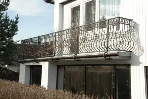 Klassische Stahl Treppe Schmiedeeisen Treppen Balkon Geländer Maßfertigung 141