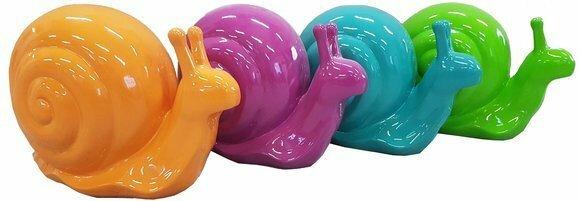 Deko Schnecke Figur Statue Skulptur 34cm Figuren Statuen Skulpturen