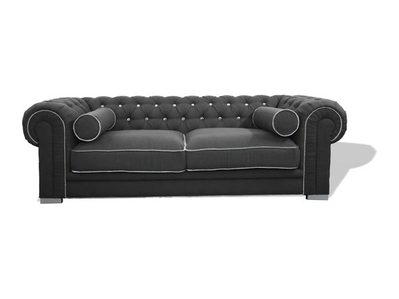 Chesterfield Sofa 3 SITZER Polster Designer Couchen Sofas Garnitur SL