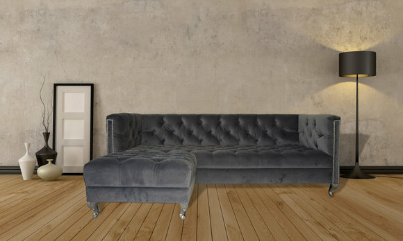 Chesterfield Sofa 3 SITZER Polster Designer Couchen Sofas Garnitur