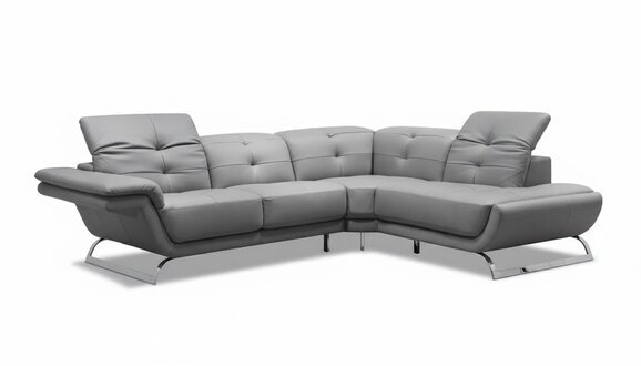 Multifunktion Couch Ecksofa Medien TV Sofa Couch Ledersofa Wohnlandschaft Sofort