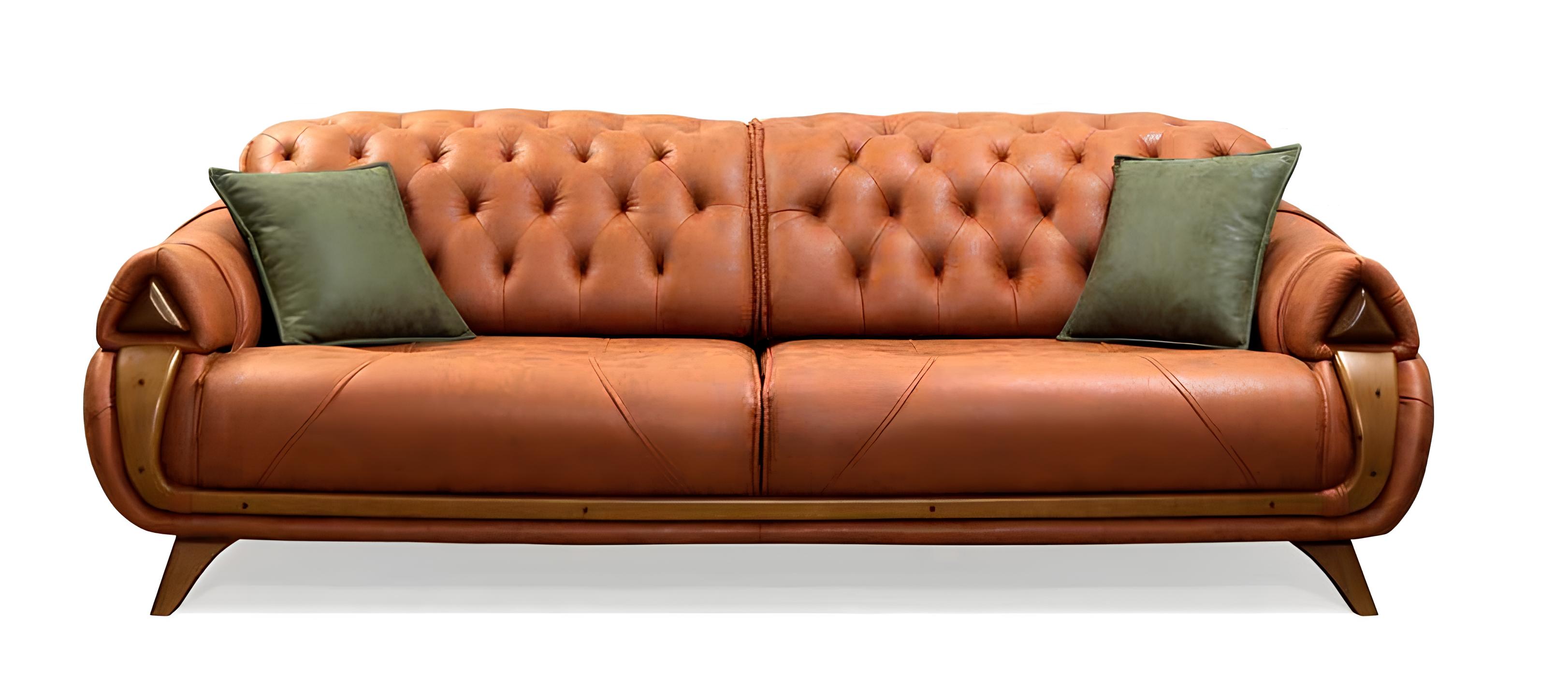 Sofa Dreisitzer Couch Polster Design Sitz Sofas Zimmer Möbel Modern Sofort