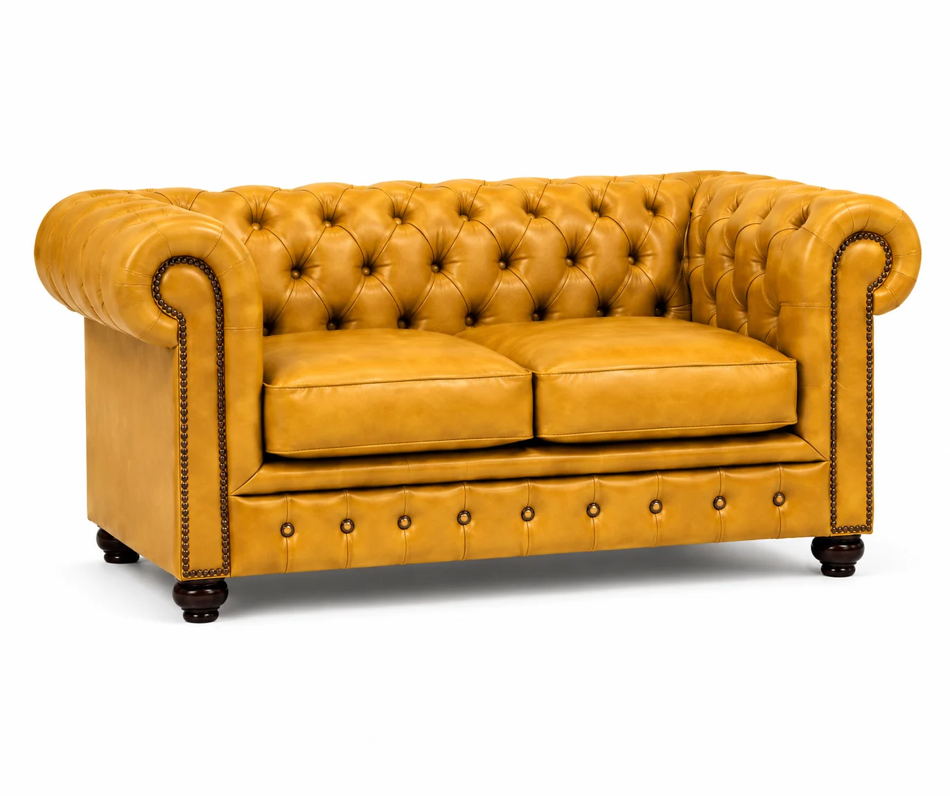2 Sitzer Chesterfield