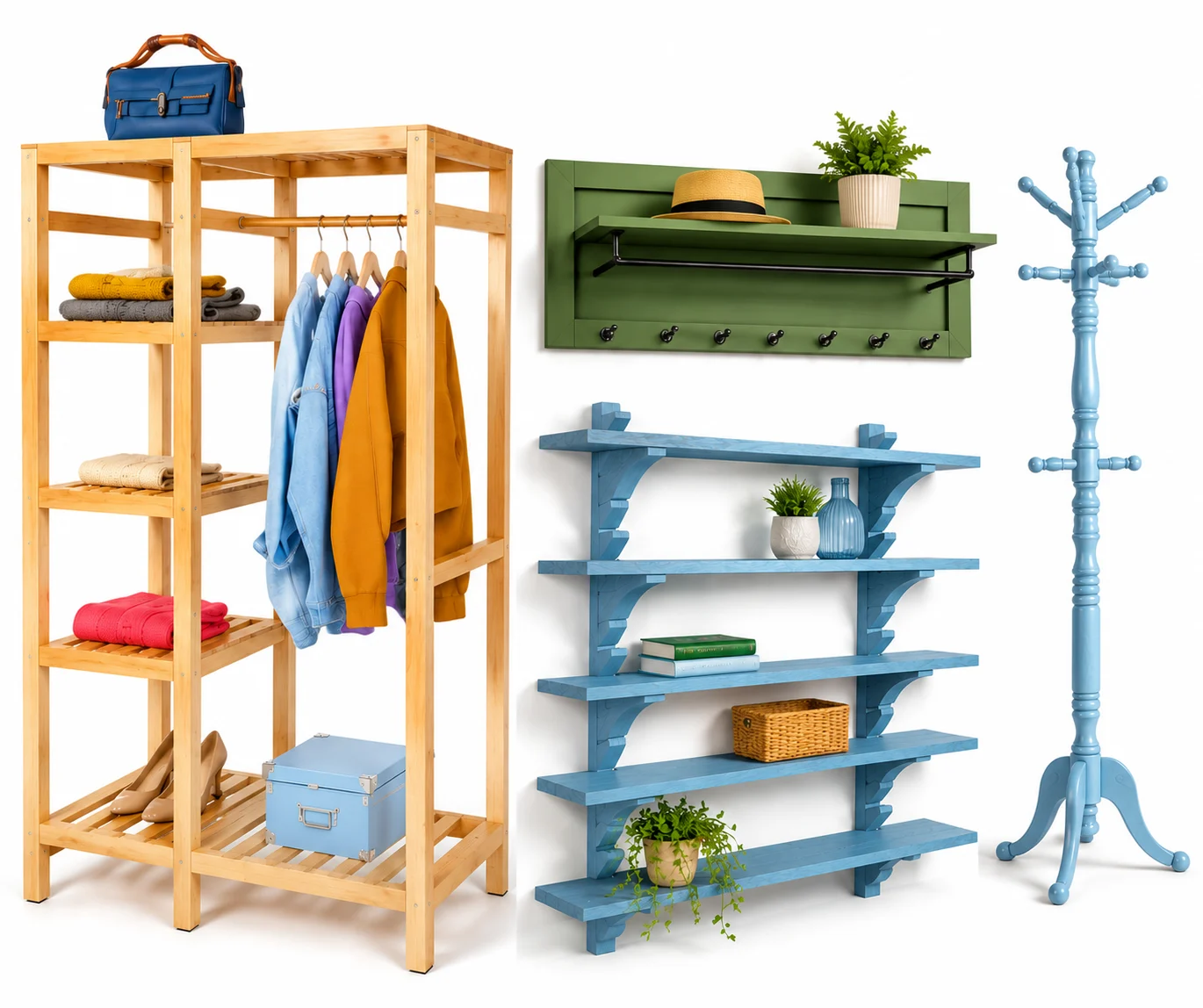 Wandgarderobe & Ständer