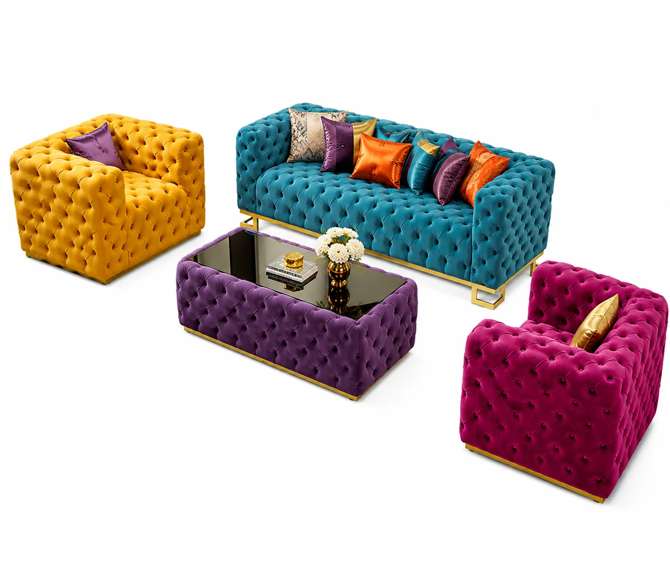 Chesterfield Garnitur