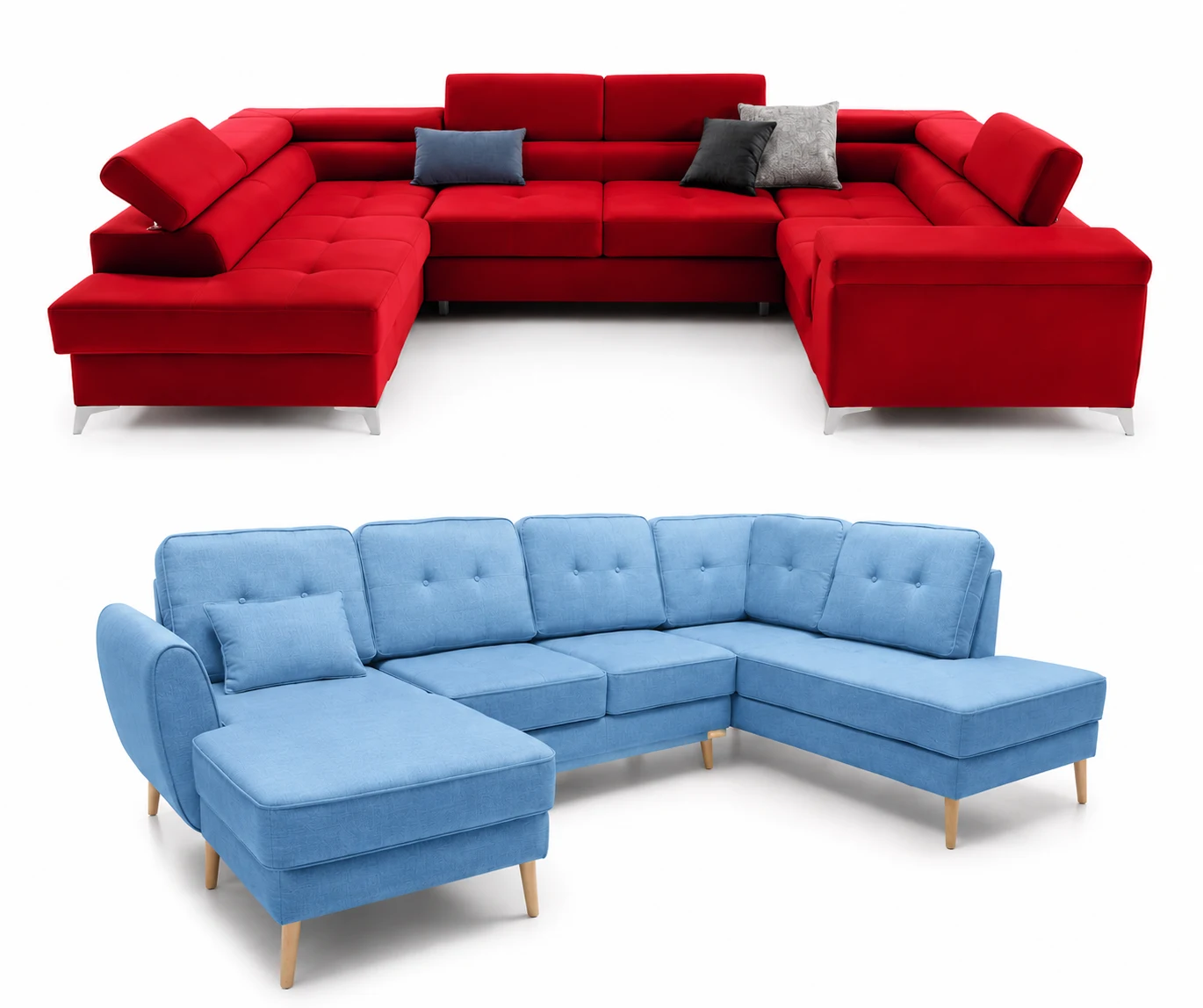 U-Form Wohnlandschaft