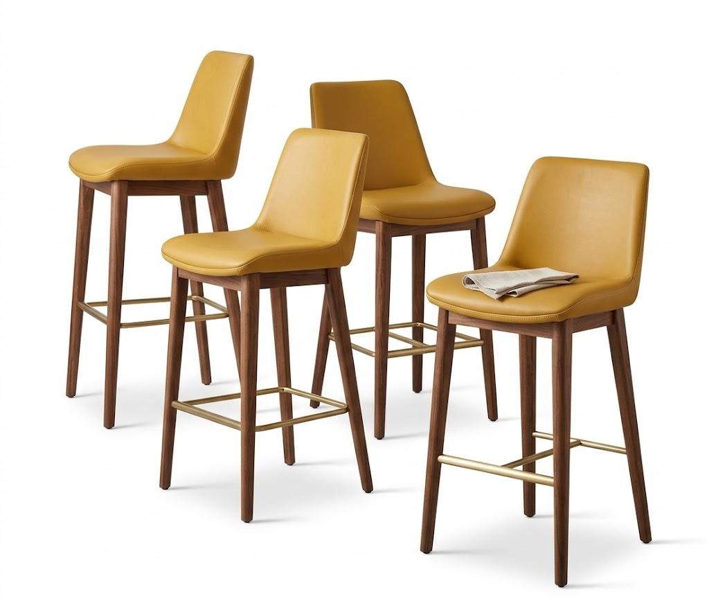 4-er Set Barhocker