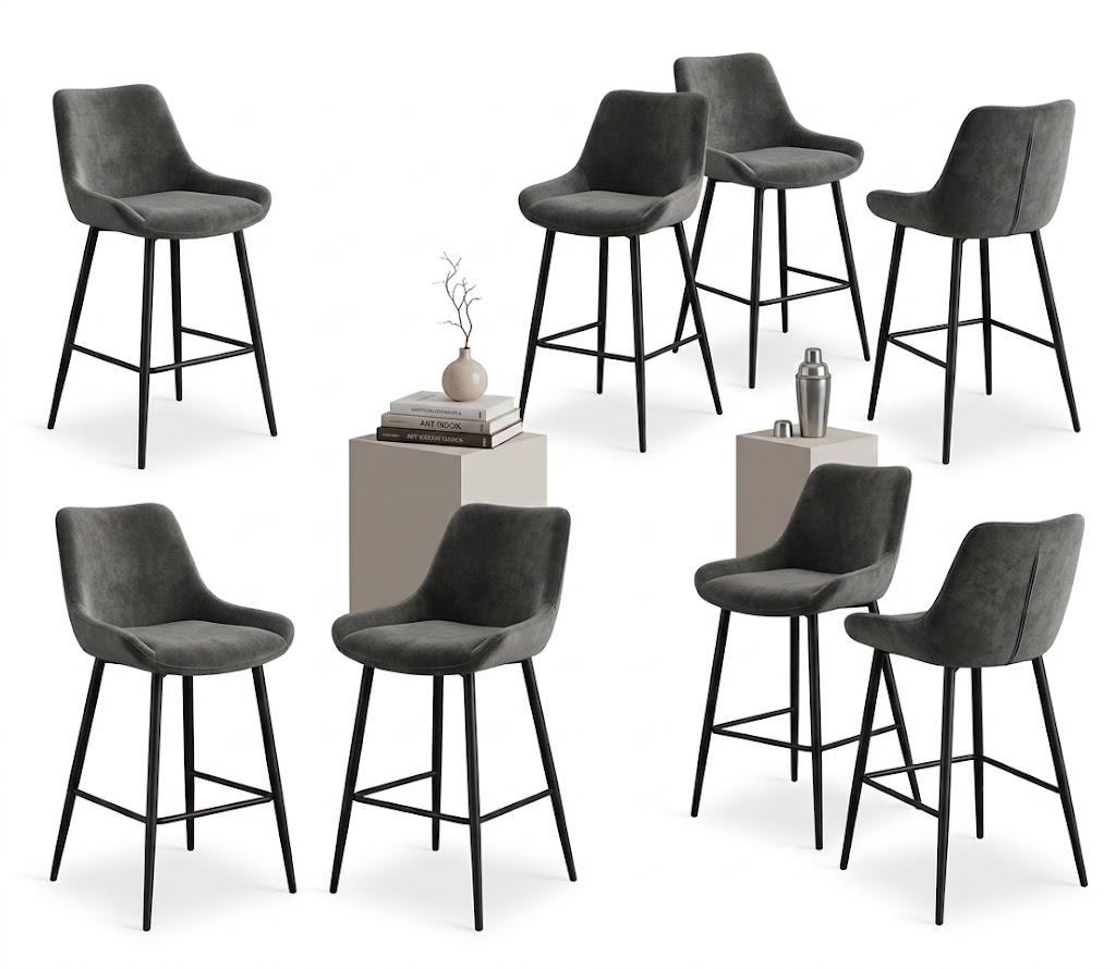 8-er Set Barhocker