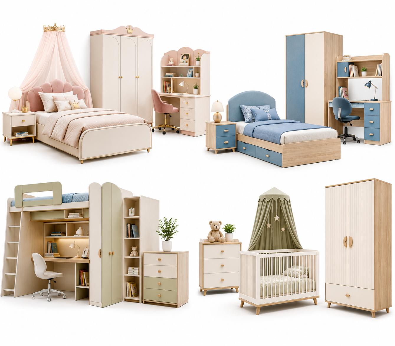 Komplette Kinderzimmer