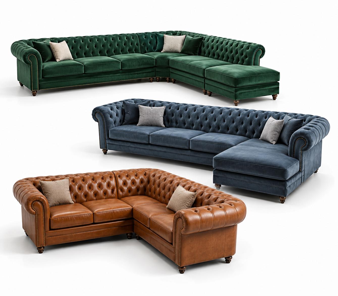 Chesterfield Ecksofa
