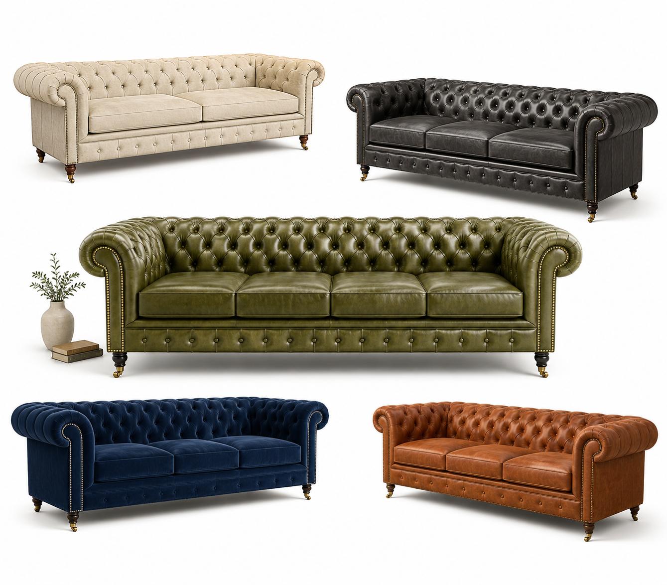 Chesterfield 4 Sitzer