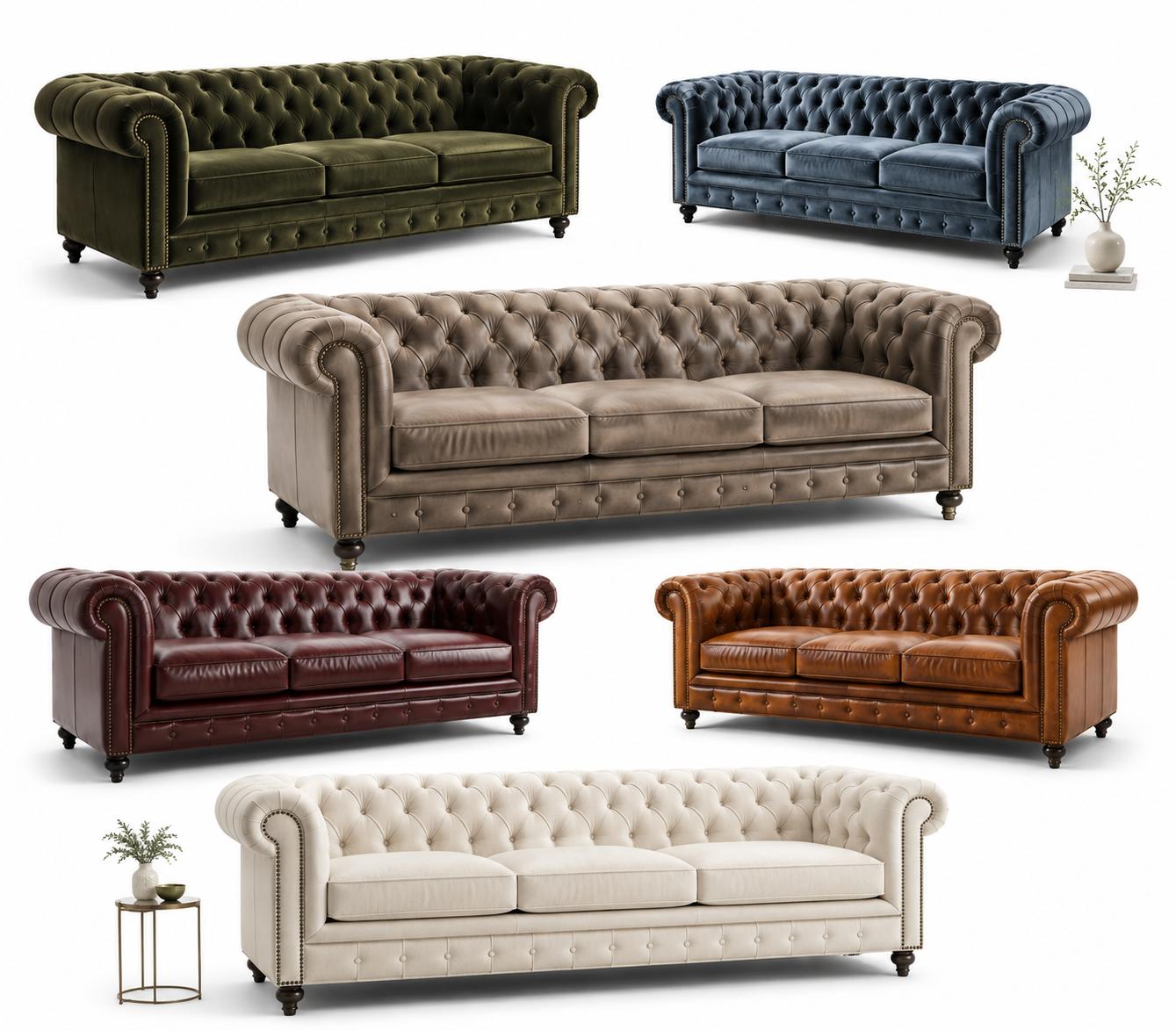 Chesterfield 3 Sitzer